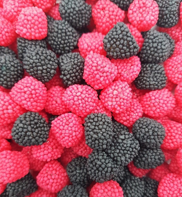 Blackberry and Raspberry Domes